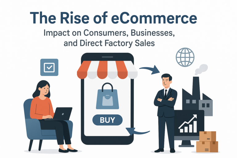 The Rise of eCommerce: Impact on Consumers, Businesses, and Direct Factory Sales