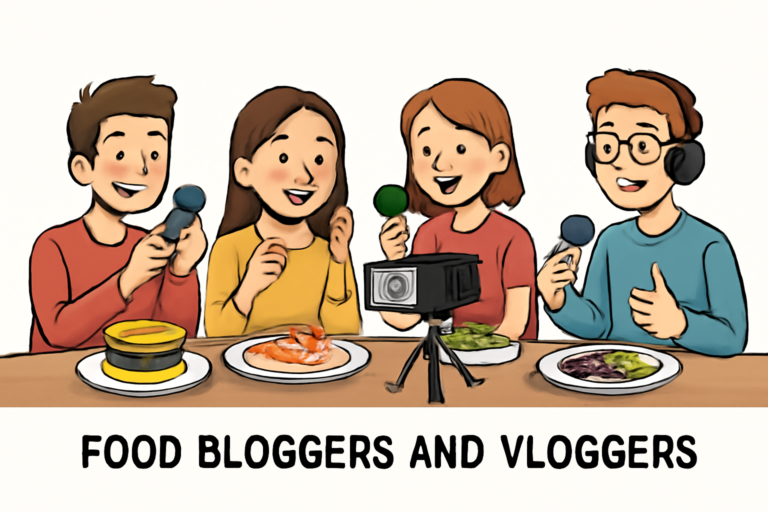 Food Bloggers and Vloggers: Shaping the Culinary Landscape and Consumer Trends