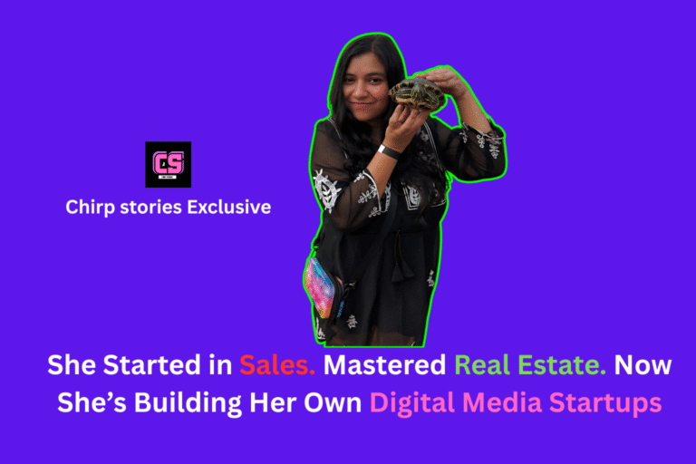 Priya Jain standing at the intersection of her journey — from sales and real estate to becoming a digital media founder, representing growth, resilience, and purpose-driven entrepreneurship.