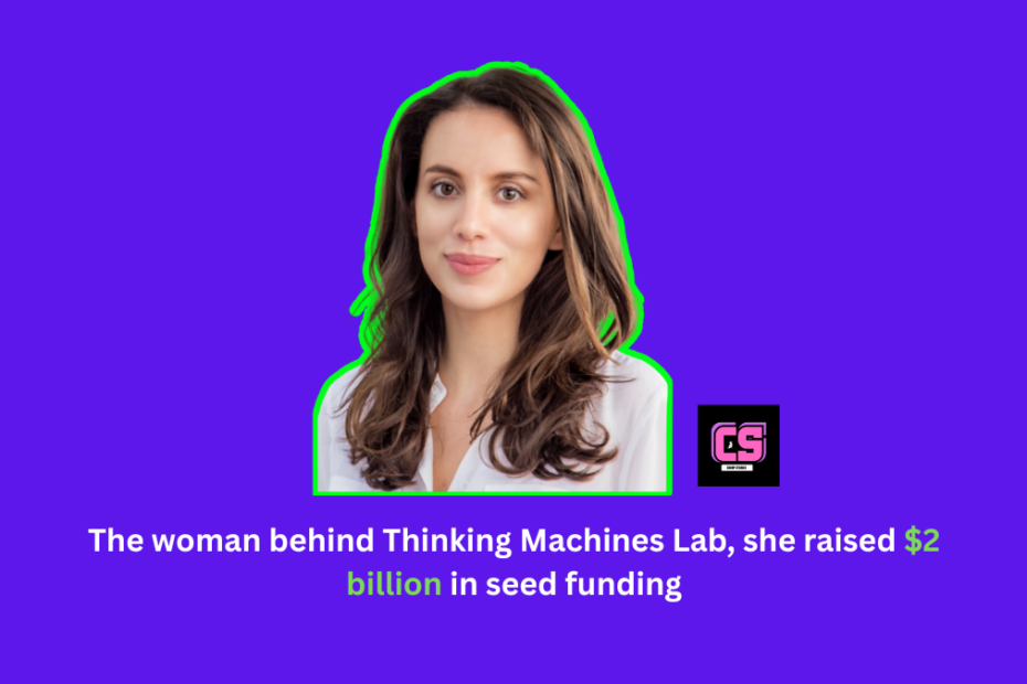 Mira Murati, founder of Thinking Machines Lab, who raised $2 billion in seed funding to build ethical, human-centered AI